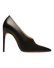 Bally Ninfa 6303037 Ladies Black Calf Plain Leather Pumps MSRP 850