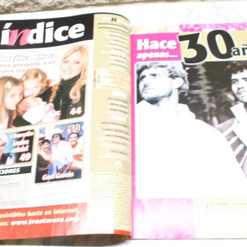 TV Notas Magazin Aracely Arambula Eduardo Rodriguez Januar 2006 - Bild 3 von 3