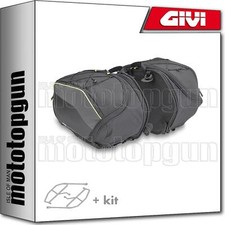 GIVI SACS LATERAUX EA127 + PORTE-VALISES LATERAUX APRILIA DORSODURO 1200 2008 08