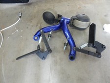 Quantum J6 Power Wheelchair front arm /casters , forks motor brackets
