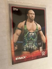 Ryback 2015 topps silver parallel wrestling card see scans