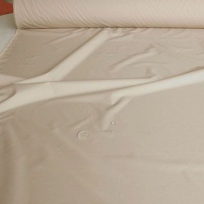 beige Segeltuch 180cm breit wasserdicht Plane reißfest Nylon-Stoff Tolko