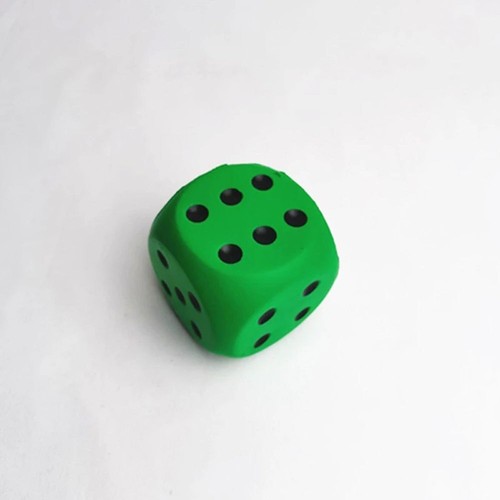Big Sponge Dice 1pcs/Soft And Elastic Toys Color Solid Point Dice Amusing Props - Picture 14 of 15