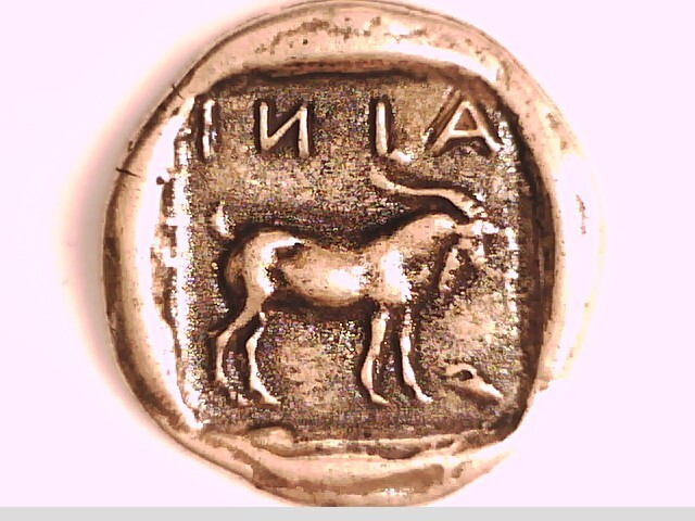 Griechenland Griechisch Makedonien Thrakien Ainos Tetradrachme Münze Olympischer Gott Hermes Ziege