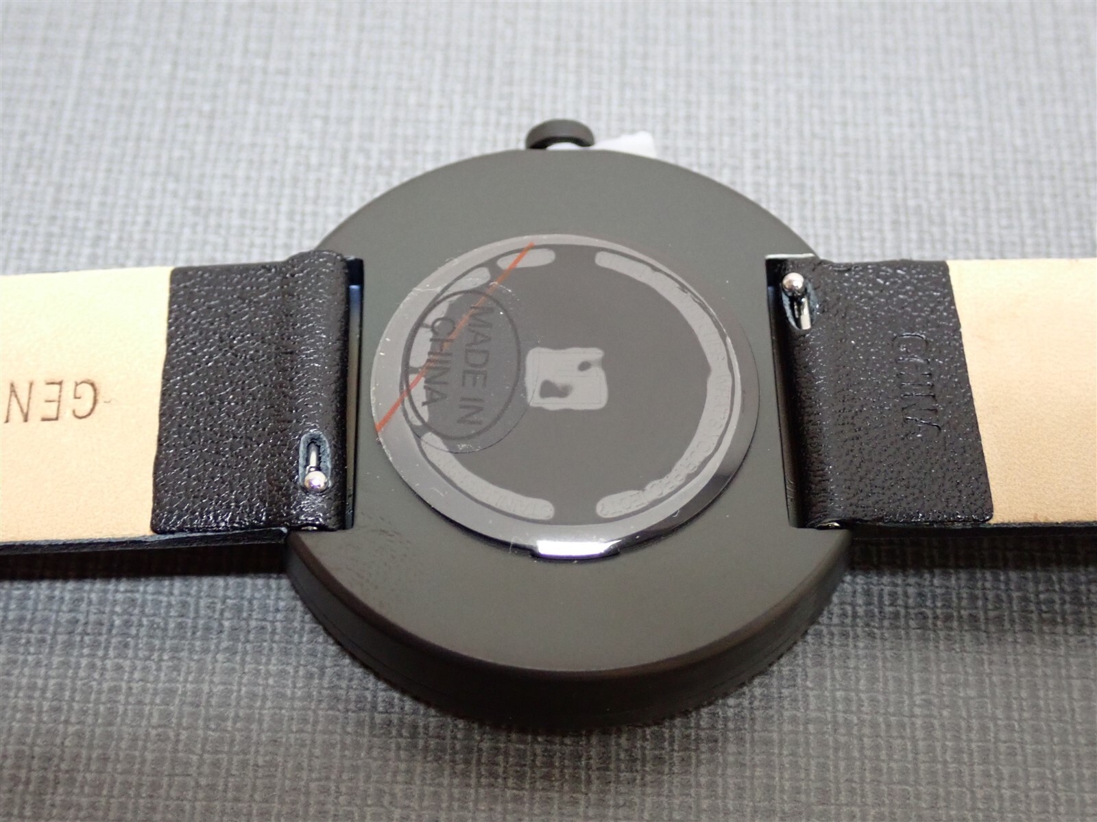 NEW Projects Watches PJT-7303 Pride 40mm Black Leather Band Watch