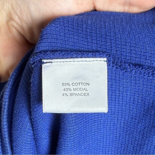 Peter Millar Navy Sunwashed Waffle Knit Quarter-Zip Pullover Soft Long Sleeve S - Picture 5 of 8