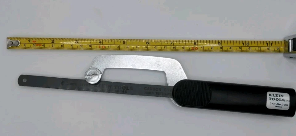 Klein Tools Mini Hacksaw Cat. No. 725 - Image 2 of 2