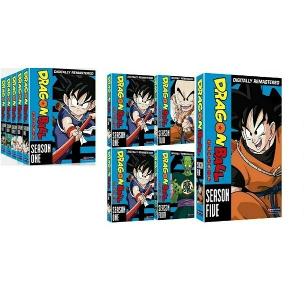 Dragon Ball: Complete Series Season 1 - 5 (DVD, 2020, 25-Disc Set