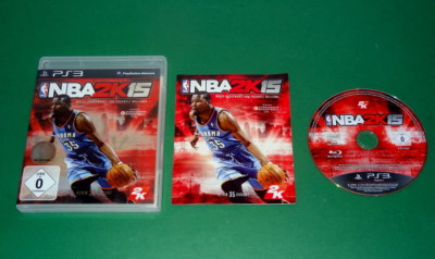 NBA 2K15 mit Anleitung und OVP fuer Playstation 3 PS3