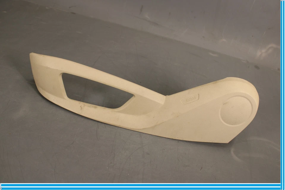 Cubierta de interruptor de asiento del lado del pasajero delantero derecho BMW 528i xDrive F10 12-13 OEM Foto 3 de 4