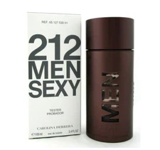 212 Men Sexy Carolina Herrera 3.4 oz 100 ml Eau De Toilette* Spray SAME AS PHOTO