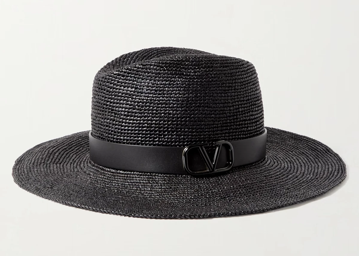 Valentino Garavani White VLogo Beach Hat