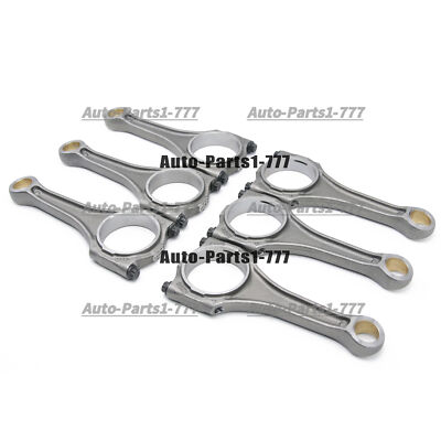 6x Con Rods Connecting Rods For VW Audi S4 S5 B8 A6 A7 A8 Q5 Q7 3.0 TFSI EA837