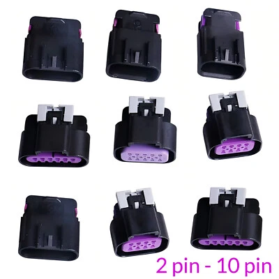 Delphi Sealed 2/3/4/5/6/8/10 Way Pin Automotive Connector Waterproof Kit - image 1 of 2