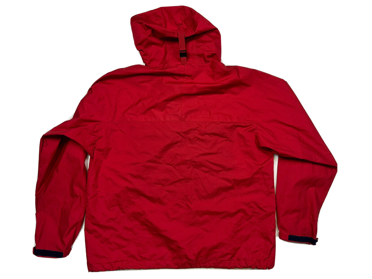 Vintage Patagonia Pullover Rare Style 83110 Red Anorak Rain Vintage Patagonia Pullover Rare Style 83110 Red Anorak Rain
