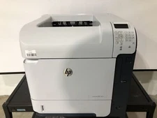 HP LaserJet 600 M602 Workgroup Laser Printer NO TONER and 144K Pgs TESTED -RESET