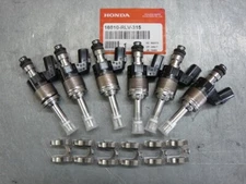 Honda 16010-RLV-315 Fuel Injector Set of 6 Pilot, Odyssey, Ridgeline New