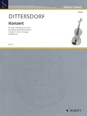 Concerto in C Major for Violin & Piano Reduction