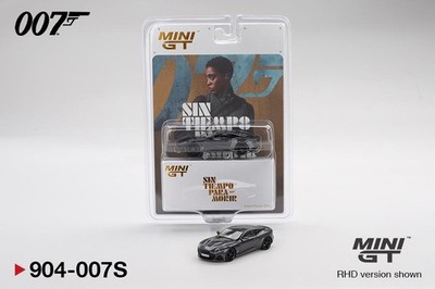 James Bond 007 No Time To Die Aston Martin DBS RHD Spanish 1:64 Mini GT 904-007S