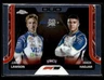 2025 Topps Chrome Formula 1 #169 Liam Lawson / Isack Hadjar card