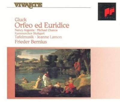 Gluck: Orfeo Ed Eurudice / Frieder Bernius, Silber, Chance, Beckerbauer - CD