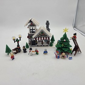 LEGO 10199 Winter Village Toy Shop Almost Complete W/ Manual No Box *READ DESCR*