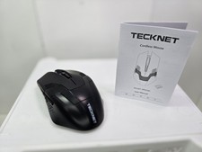 TECKNET Wireless Mouse, USB Cordless Computer Mouse with 8 Buttons, Ergonomic...