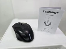 TECKNET Wireless Mouse, USB Cordless Computer Mouse with 8 Buttons, Ergonomic...