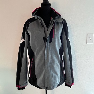 Killtec Ski / Snowboard Jacket Technical Series 1981 Gray Black Red Women 16 XL