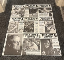 Film Score Monthly Magazines - August 1996 9 Issues - Mint Condition