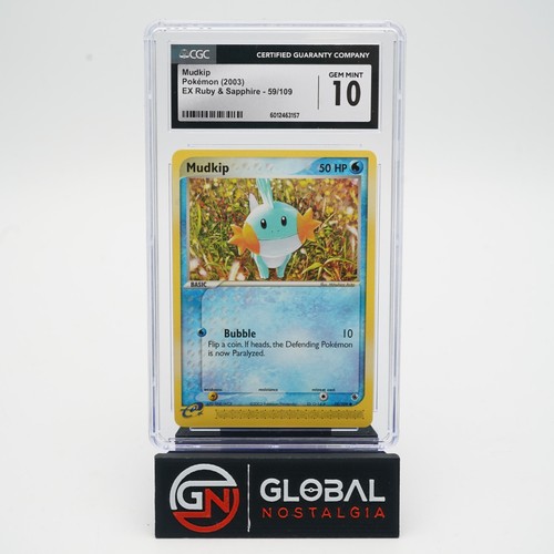 Mudkip graded CGC 10 for sale on eBay