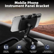 Universal 360° Car Phone Mount Holder For Cell Phone Samsung Galaxy iPhone