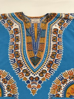 Gypsy Rose Boho Hippy Festival Dashiki Floral Butterfly Tunic One Size Women s