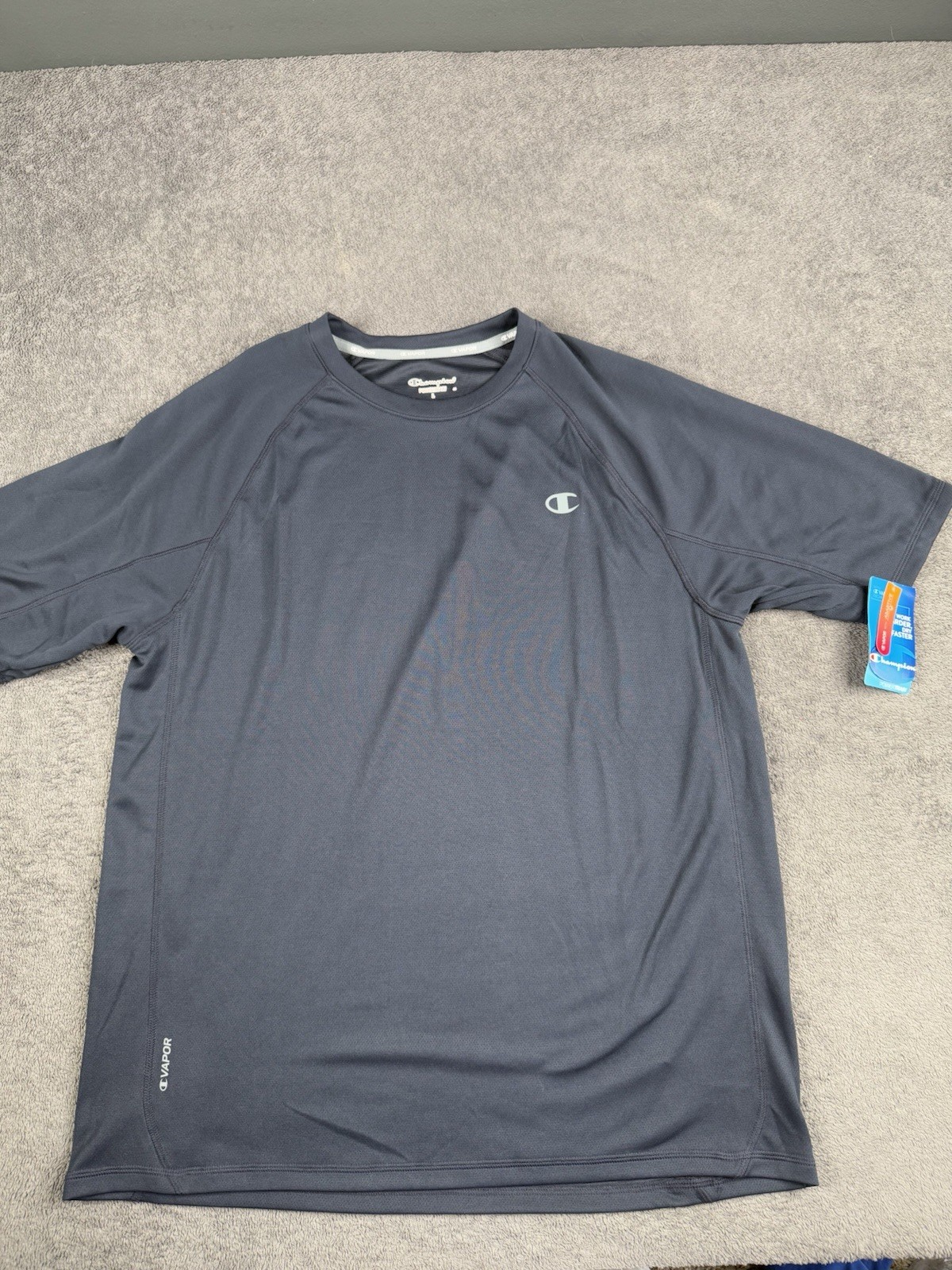 Champion Power Train Vapor Hombre Gris Talla Grande