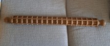 Vintage Lg. Ravioli Rolling Pin-Cuts 85 Pieces