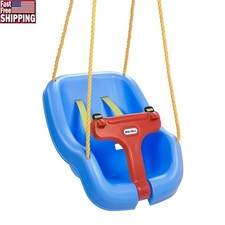 Baby Swing Indoor Outdoor Adjustable T-Bar Safety Straps Durable Toddler Fun New