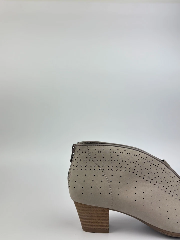 Earth Quebec Women's Suede Leather Open Toe Booties Multiple Colours Size 39, 40 - image 4 of 4