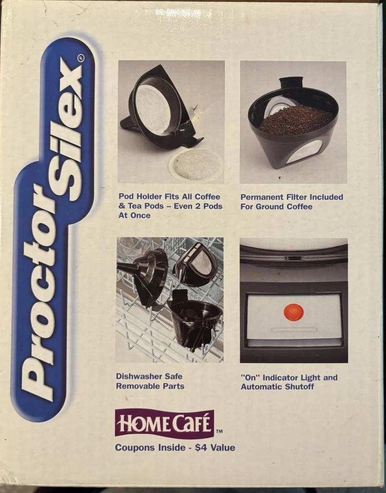 Cafetera Proctor Silex Single Serve Pod 42114 Foto 2 de 2