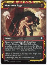 Monstrous Rage 45 Secrets of Strixhaven: Mystical Archive Magic the Gathering