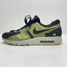 Nike Air Max Zero Men's Navy Solid Mesh Athletic Sneakers Size 10.5