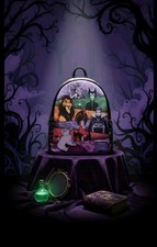 Loungefly Disney Villains panels mini backpack