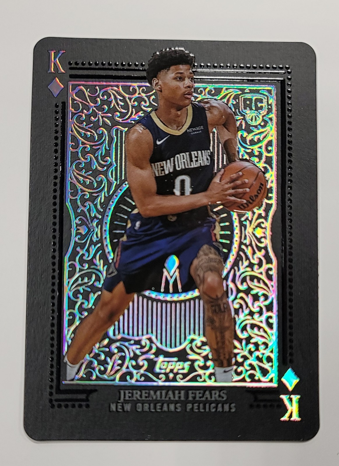 2025-26 Topps Jeremiah Fears All Kings CASE HIT SSP RC New Orleans Pelicans