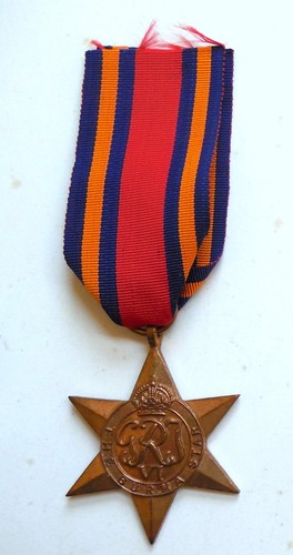 British World War II Burma Star Medal Original Very Good Condition Full Size