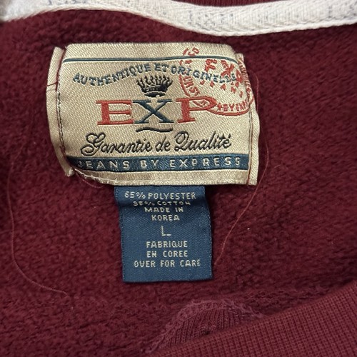 Vintage Jeans By Express Crewneck Sweater Oversized - Picture 4 of 5