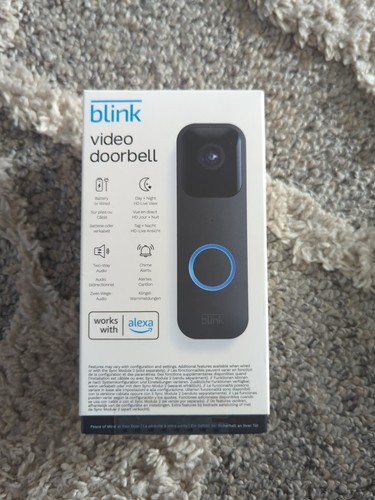Blink Video Doorbell - Black