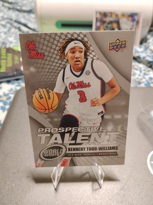 2024 Upper Deck World Of Sports Kennedy Todd-Williams Rookie Insert Ole Miss