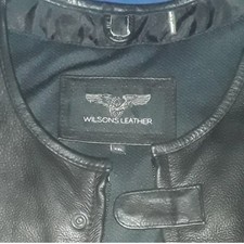 Wilson Leather Vest Men