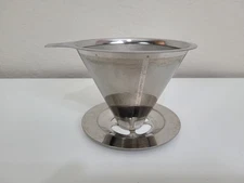 Arctic Tumblers Stainless Steel Mesh Pour Over Coffee Maker Dripper Reusable