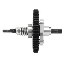 (Silver)Differential Slipper Clutch 54T Aluminum Steel Differential Gear Sl HG