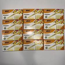 12 - BIC Brite Liner Yellow Highlighters, Chisel Tip, 12-Count Pack  144 Total